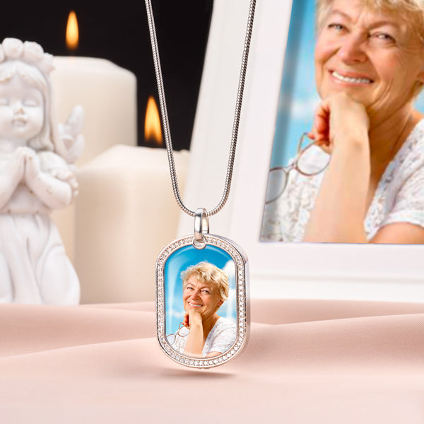 Personalized Urn Necklace for Human Ashes