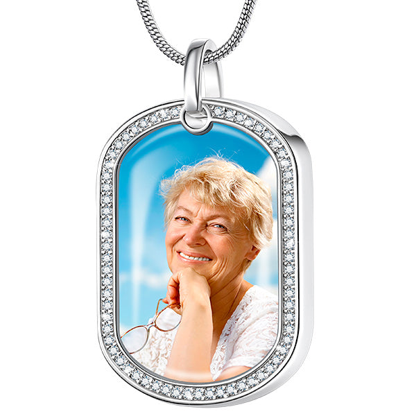 Personalized Urn Necklace for Human Ashes